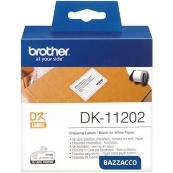 BROTHER DK11202 ETICHETTE...