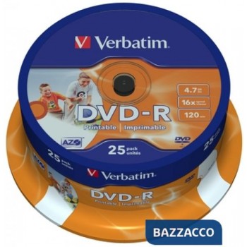 VERBATIM DVD-R 16X, 4,7GB,...