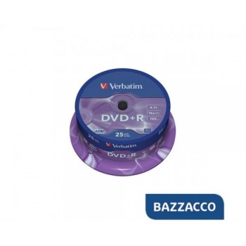 VERBATIM 25 DVD+R 4,7GB AZO...