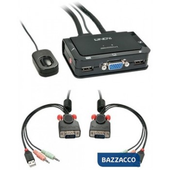 LINDY COMPACT SWITCH KVM...