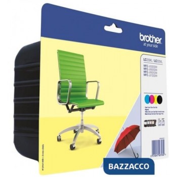 BROTHER CART INK 4 COLORI...