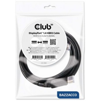 CLUB3D DISPLAYPORT 1.4 HBR3...