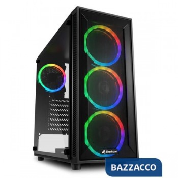 SHARKOON CASE TG4M RGB ATX...