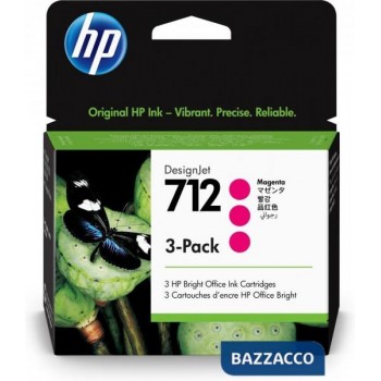 HP CART INK MAGENTA 712, 3...