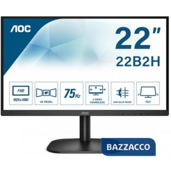 AOC MONITOR 21,5 LED VA...
