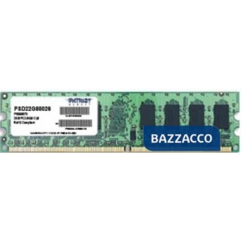 PATRIOT RAM DIMM 2GB DDR2...