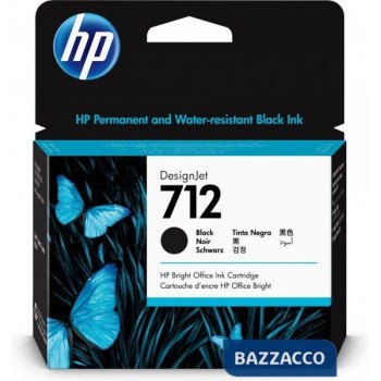 HP CARTUCCIA 712 80ML BLACK