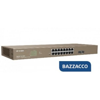 IP-COM SWITCH 16GE+2SFP...