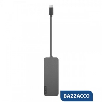 LENOVO HUB USB-C A 4 PORTE...