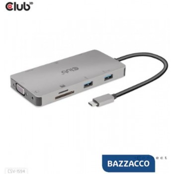 CLUB3D HUB USB GEN1 TYPE-C...