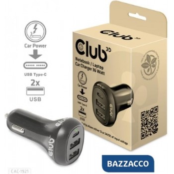 CLUB3D CARICATORE DA AUTO...
