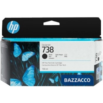 HP CART INK NERO DESIGNJET 738
