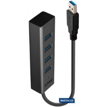 LINDY HUB USB 3.0, 4 PORTE