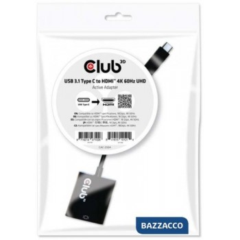 CLUB3D ADATTATORE USB TYPE...