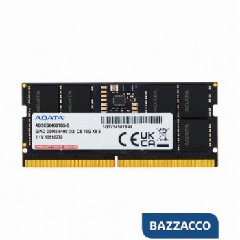 ADATA RAM CSO-DIMM 16GB...
