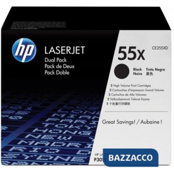 HP TONER NERO 55X PER LJ...