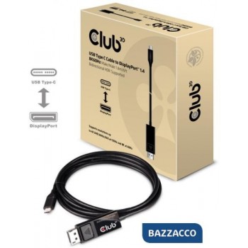 CLUB3D USB TYPE C TO DP 1.4...