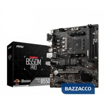 MSI MB AMD B550M PRO, AM4,...