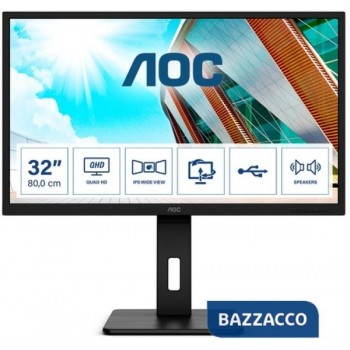 AOC MONITOR 31,5 LED IPS 2K...