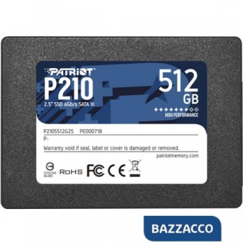 PATRIOT SSD P210 512GB...