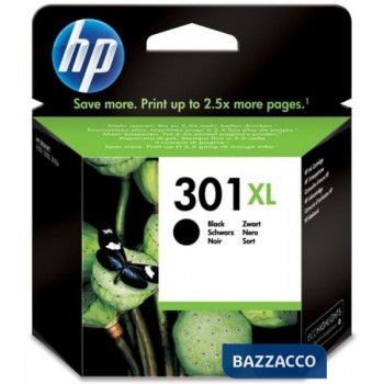 HP CART INK NERO 301XL PER...