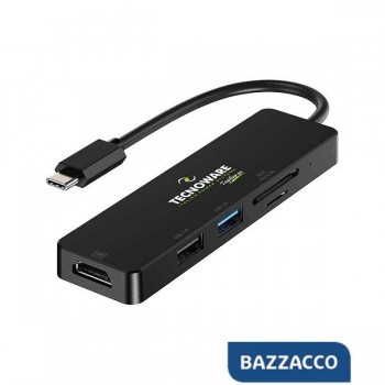 TECNOWARE HUB USB TYPE-C...