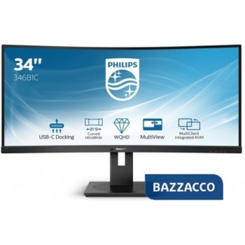 PHILIPS MONITOR CURVO 34 VA...